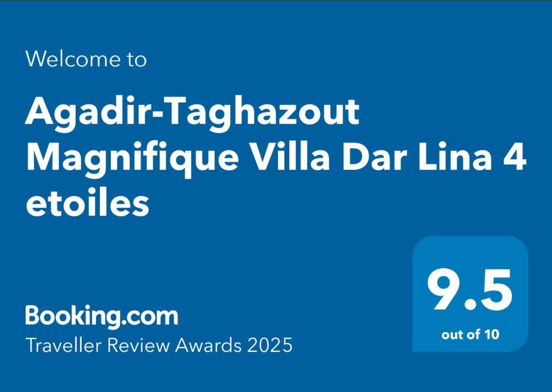 Agadir-Taghazout Magnifique Villa Dar Lina 4 Etoiles ภายนอก รูปภาพ